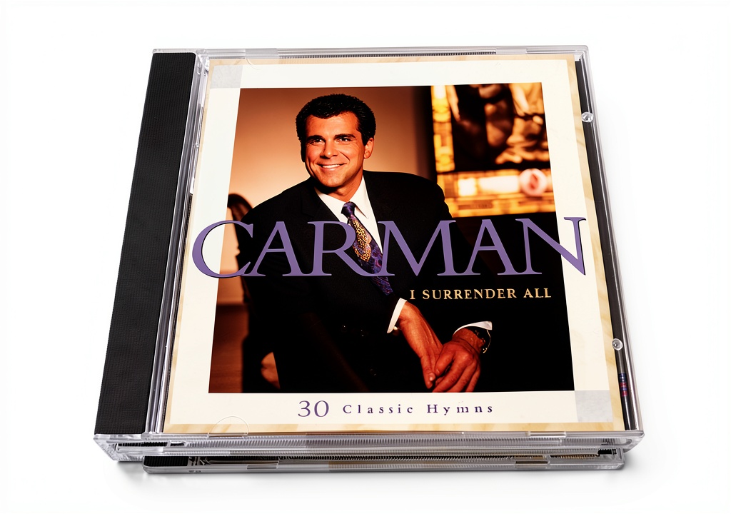 Sparrow Christian Praise CD displayed on a living room shelf