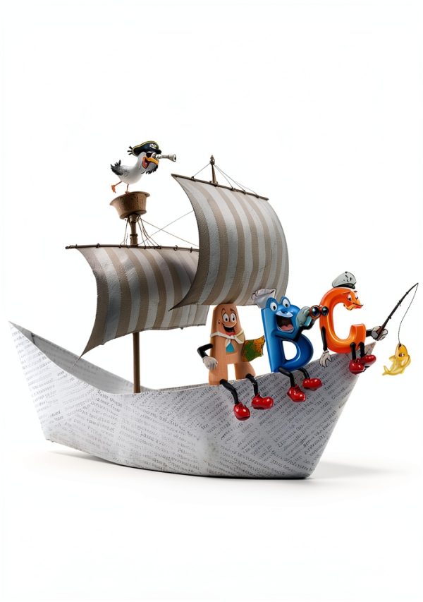 Alphabet Boats Book for Toddlers by Gingie Publishing-0