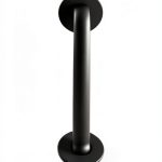 Magnetic Refrigerator Door Handle Pmsanzay Aluminum Black 8in Bar-0