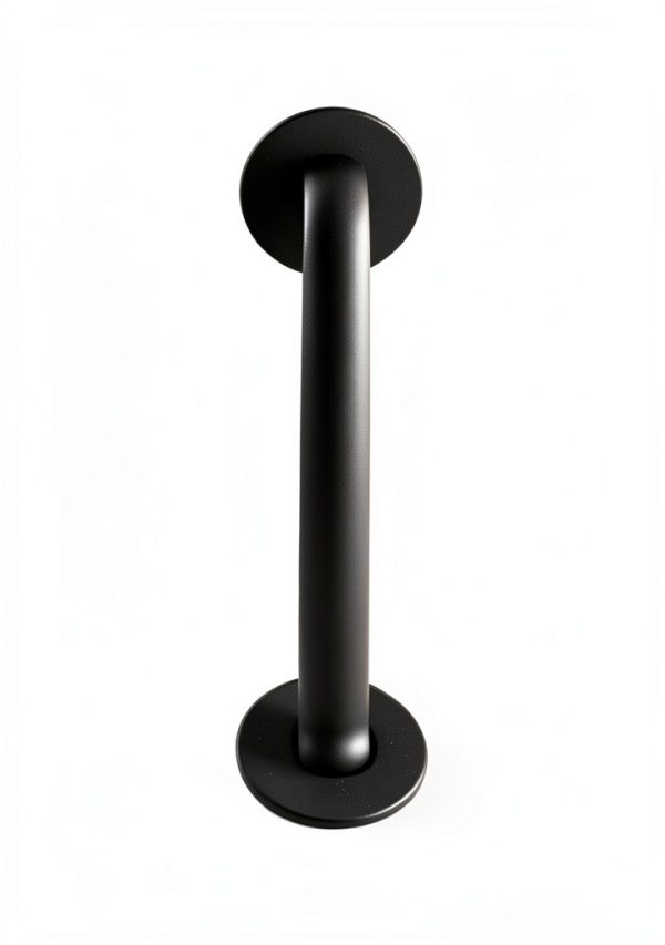 Magnetic Refrigerator Door Handle Pmsanzay Aluminum Black 8in Bar-0