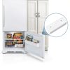 WP67005140 67005140 Refrigerator Freezer Door Handle Compatible with Whirlpool Kenmore Refrigerator GB1924PEKB12 GB1924PEKW, Replace Freezer Handles 67001902 8170990 1071249 12285404 12610801W-2