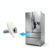 WR01X25070 Refrigerator Door Handle Mounting Stud White Set Screw Man-6