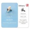 WR01X25070 Refrigerator Door Handle Mounting Stud White Set Screw Man-3