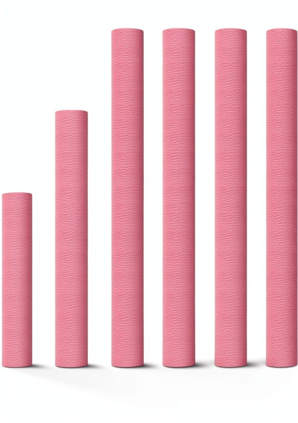 Refrigerator Door Handle Covers Windspeed 6 Pink Leather Adjustable-0