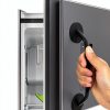Magnetic Refrigerator Door Handle Pmsanzay Aluminum Black 8in Bar-5